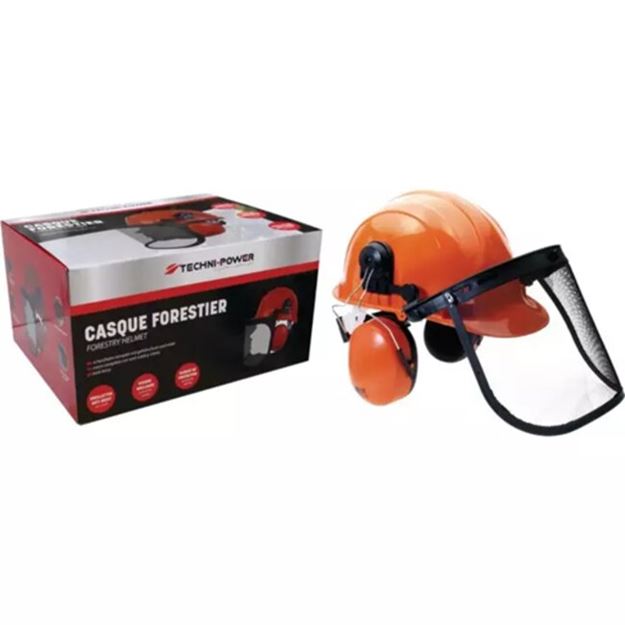 Image sur CASQUE COMPLET AVEC ANTI-BRUIT ET VISIERE